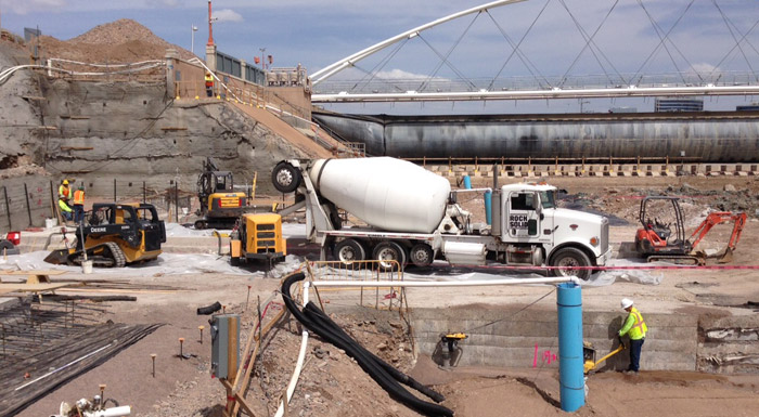 Project at Rio Salado Dam Repair