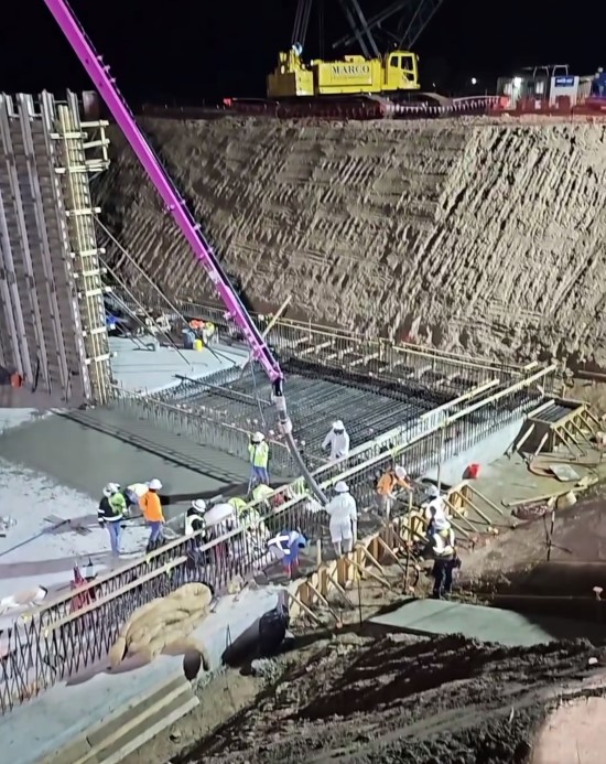 Apache Junction Water Campus Transfer Station Photo Rock Solid Concrete